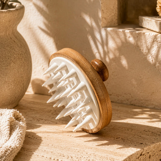 Brosse cuir chevelu